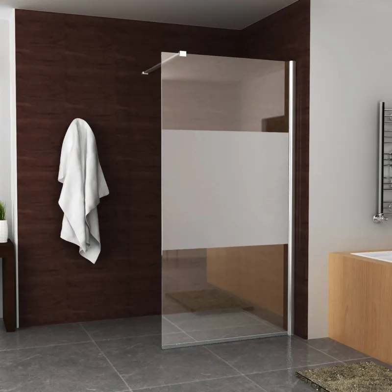 Bestel Nu BWS Douchewand Reno Middenband NANO Coating 120x200 Inloopdouche