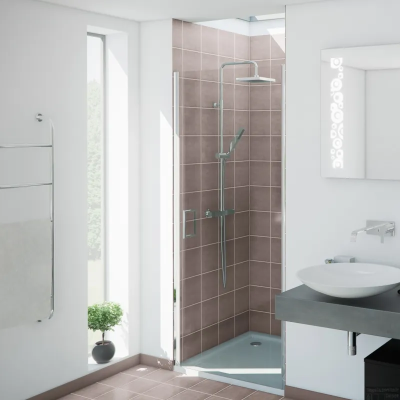 Nisdeur BWS Coala 90x195cm Met Sluitprofiel 6mm NANO coating Koopje
