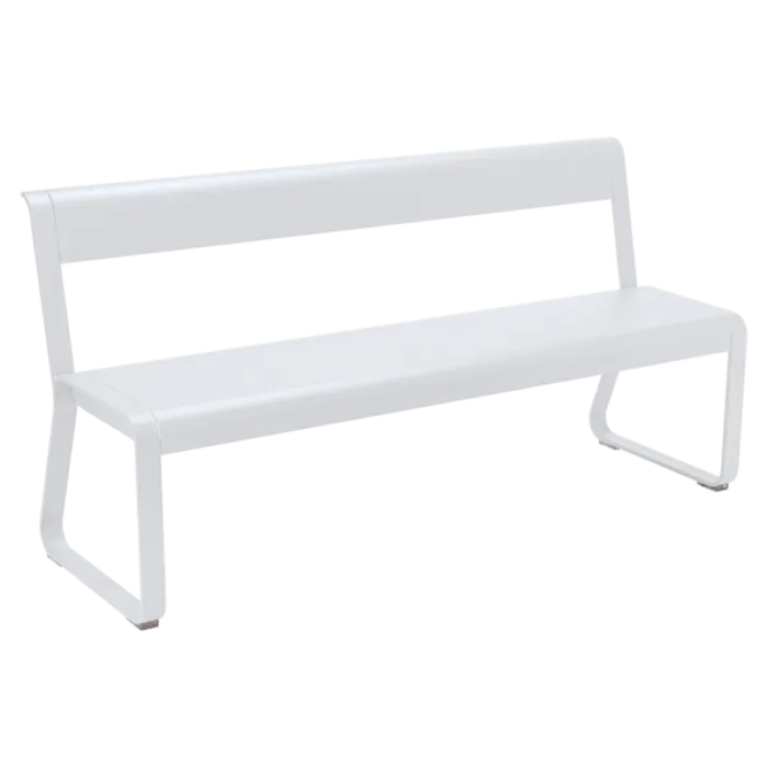 Veilige Betaling Fermob Bellevie eetbank met rugleuning-Cotton white