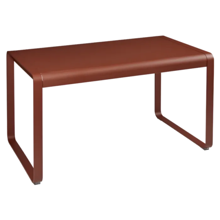 Fermob Bellevie tuintafel 140x80 cm-Red Ochre Alleen Vandaag