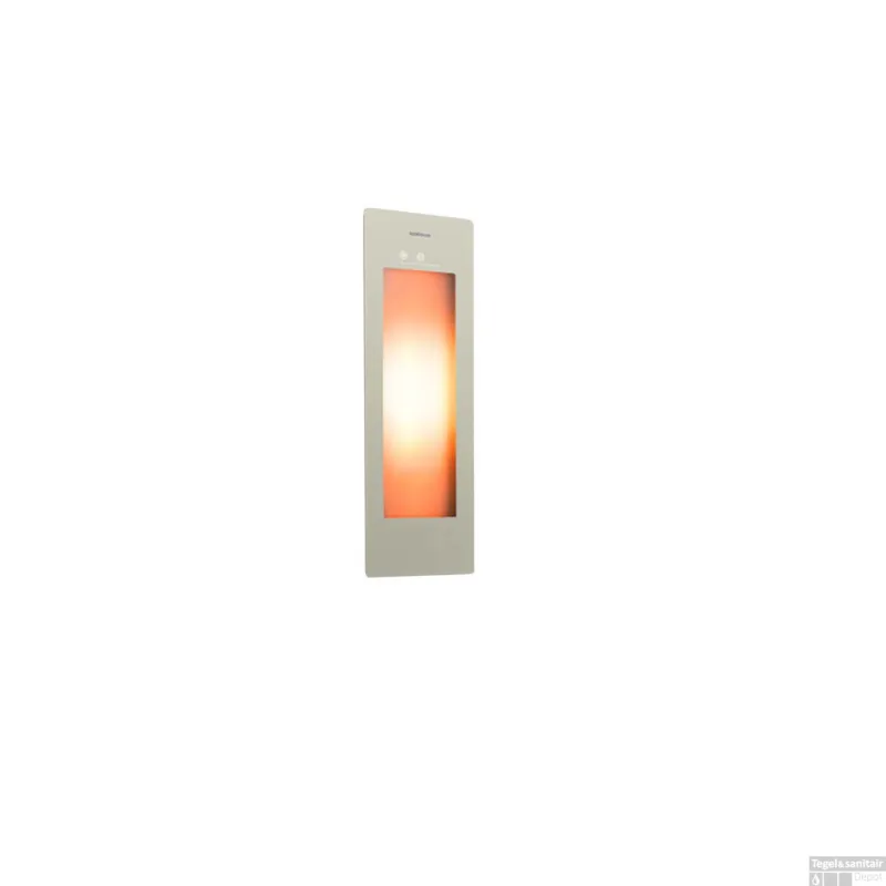 Merkproduct Sunshower Plus S Round Infrarood en UV-licht 95x33 cm Inbouw - Opbouw vlak of hoek Sand White