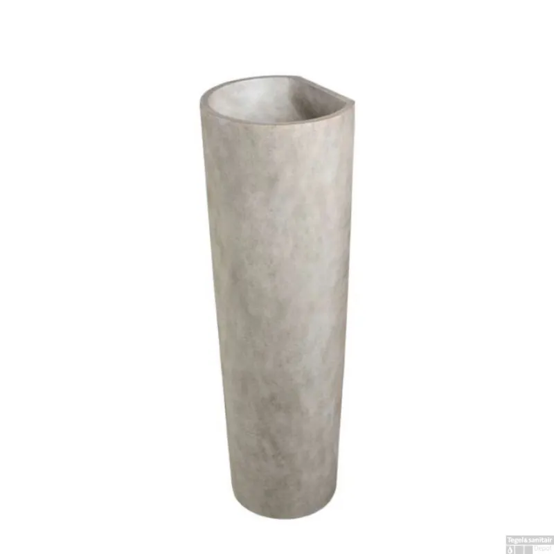 Beperkt Aanbod Fontein Ideavit Idea.Evo 28x28x90 cm Rond Beton Grijs