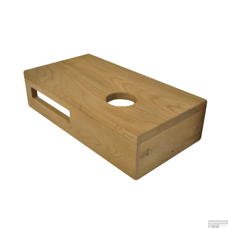 Fonteinplank Wiesbaden Oak Planchet 40x21x10 cm Rechts Hete Deal