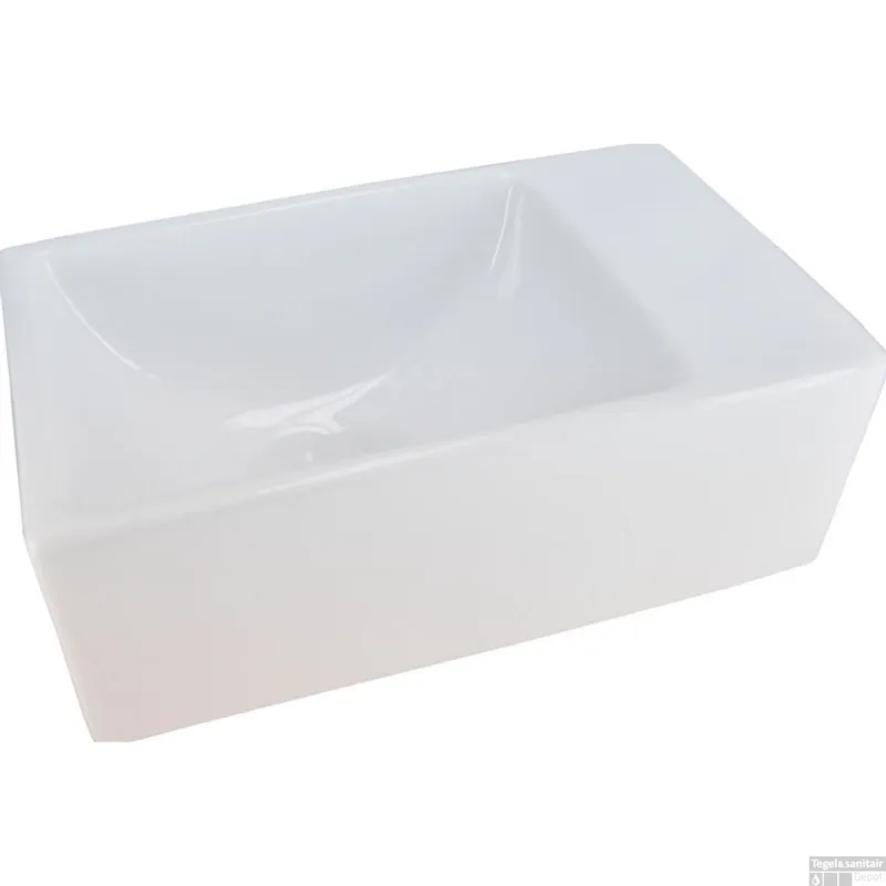 Nieuw Fontein Rhea Mini XXS 30,5x18x11cm wit (zonder kraangat)