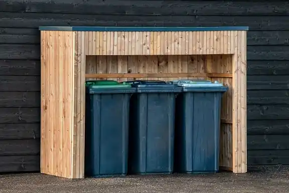 Red Class Wood containerberging Durbin 214 x 96 x 170 cm - Containerberging Durbin Bestel Nu