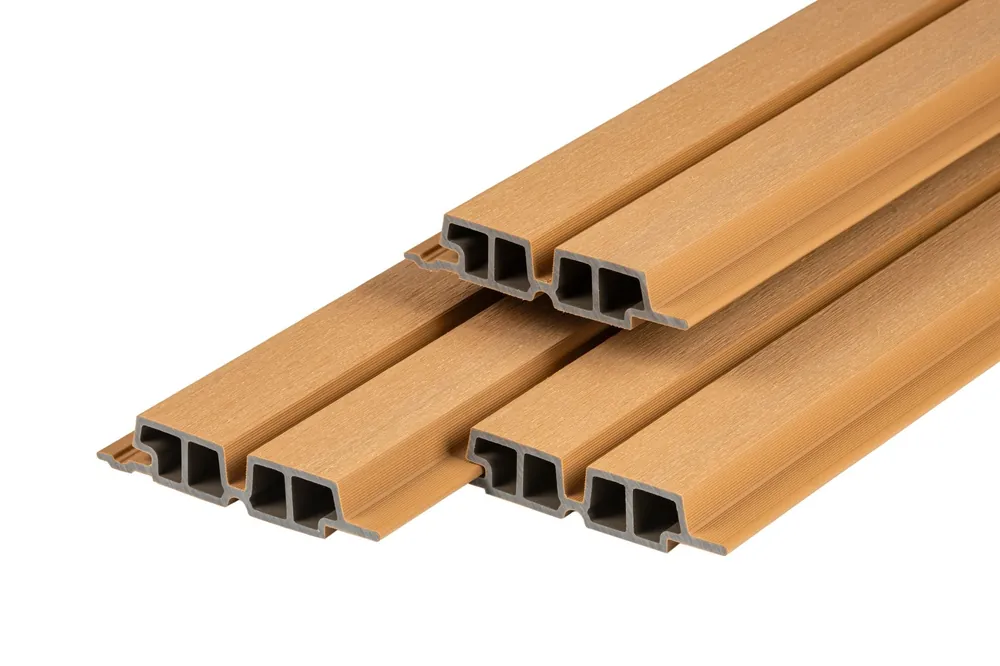 Composiet Gevelbekleding Dubbel Profiel 33x170mm | Cedar | PuraTech 55 - Pura Tech Composiet Eindprofiel 58x58mm Finale Uitverkoop