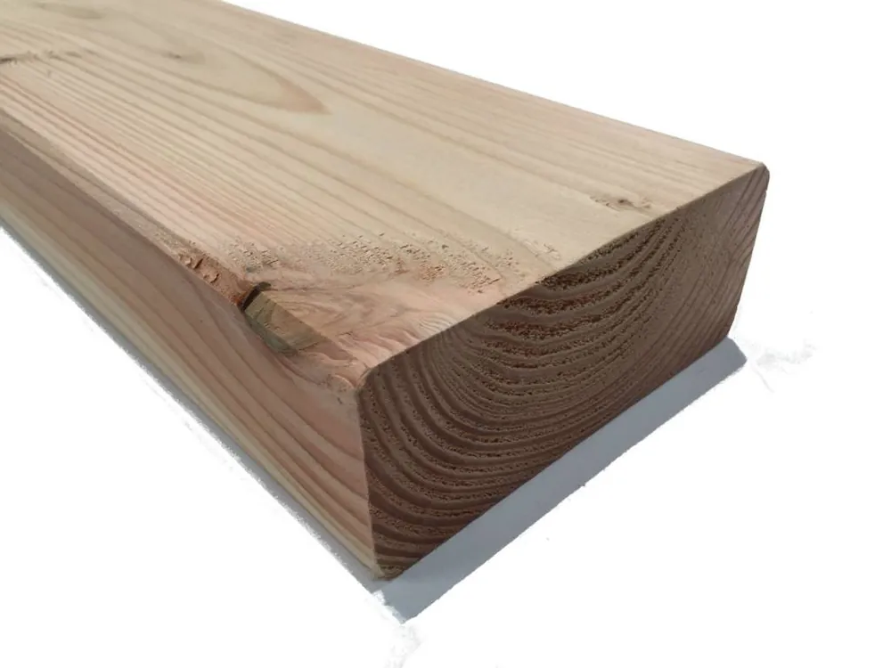 Douglas Balk / Gording 58 x 145 mm (5.8 x 14.5 cm) Geschaafd - Douglas 5.8x14.5x305cm Beperkt Aanbod