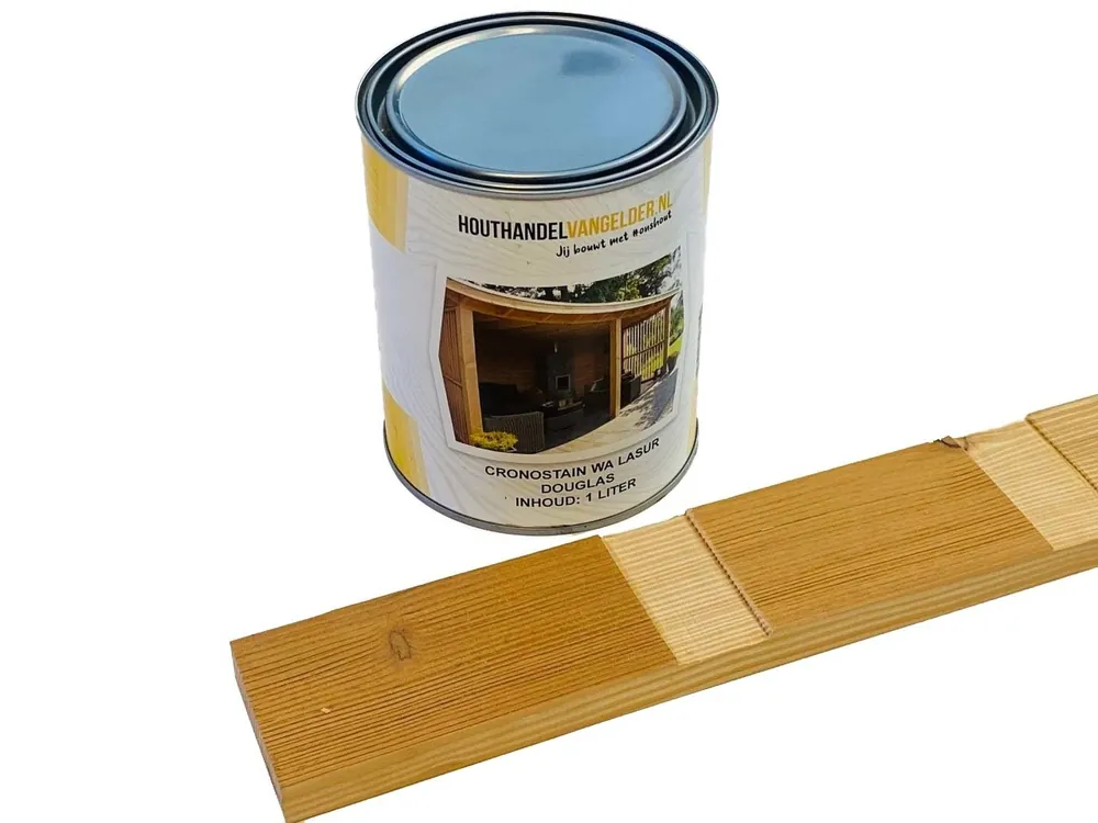 Dagaanbieding Douglas beits voor het behandelen van Douglas tuinhout - Houtbeits Douglas 1L