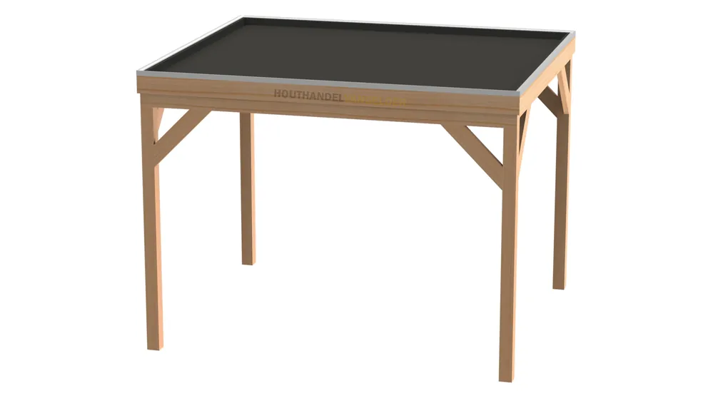 Douglas Houten Overkapping Bouwpakket / Materiaalpakket 400x300 cm - basis materiaalpakket 400 x 300 Fijn bezaagde uitvoering Koop Online