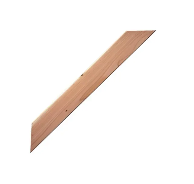 Merkproduct Douglas schoor 9 x 9 x 75 cm geschaafd - Schoor geschaafd 9x9x75 cm