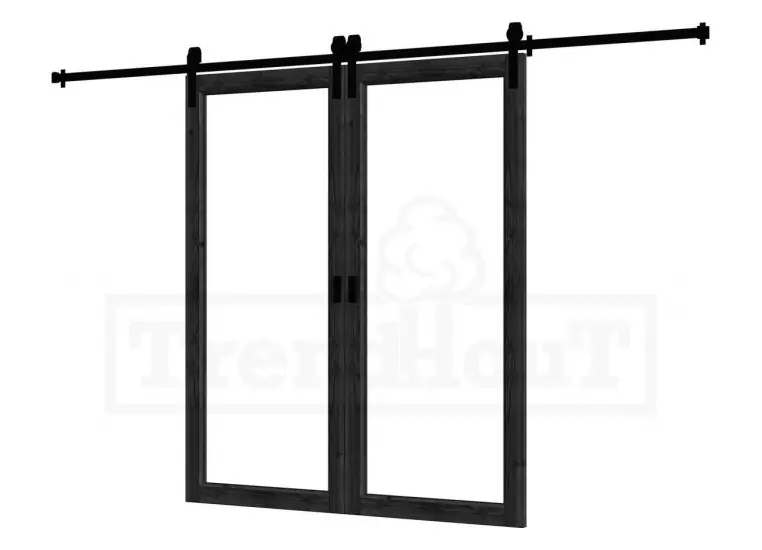 Douglas schuifdeur dubbel steel look - Schuifdeur Actieprijs