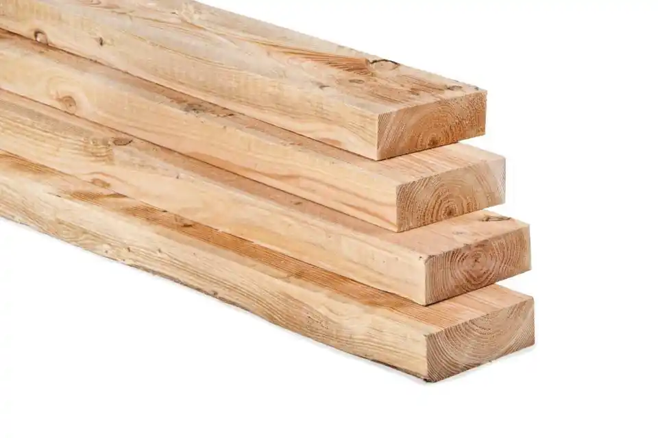 Douglas Balk / Gording / Ligger 100 x 200 mm (10 x 20 cm) Fijnbezaagd - Douglas 10.0x20.0x400cm Alleen Vandaag