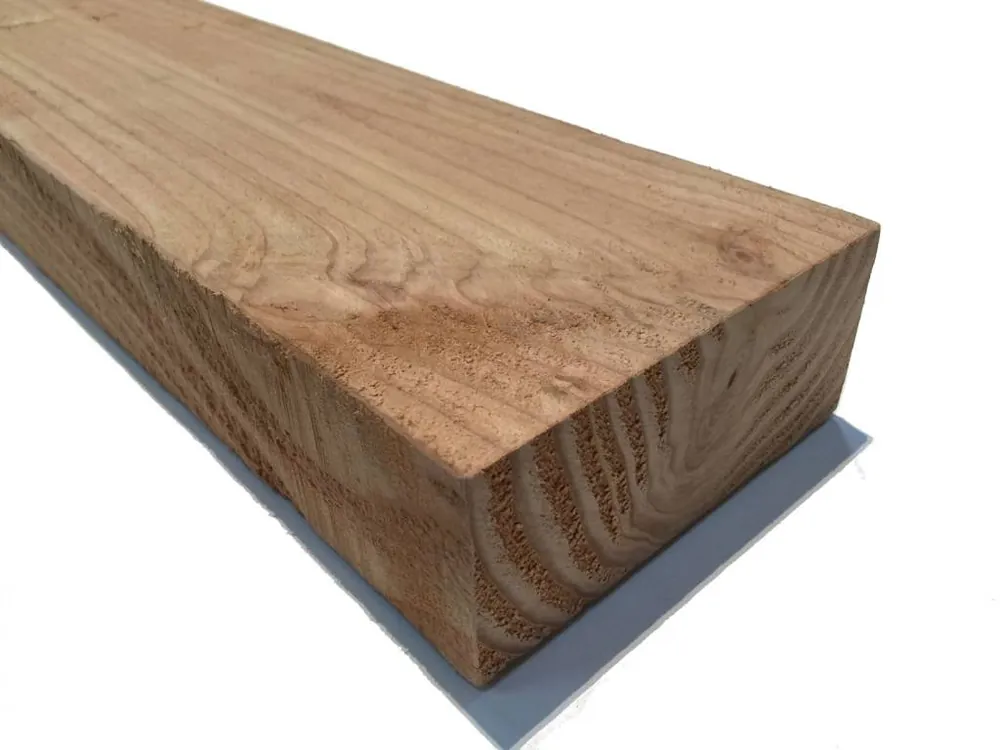Merkproduct Douglas Balk / Gording 63 x 150 mm (6.3 x 15 cm) Fijnbezaagd - Douglas 6.3x15.0x365cm