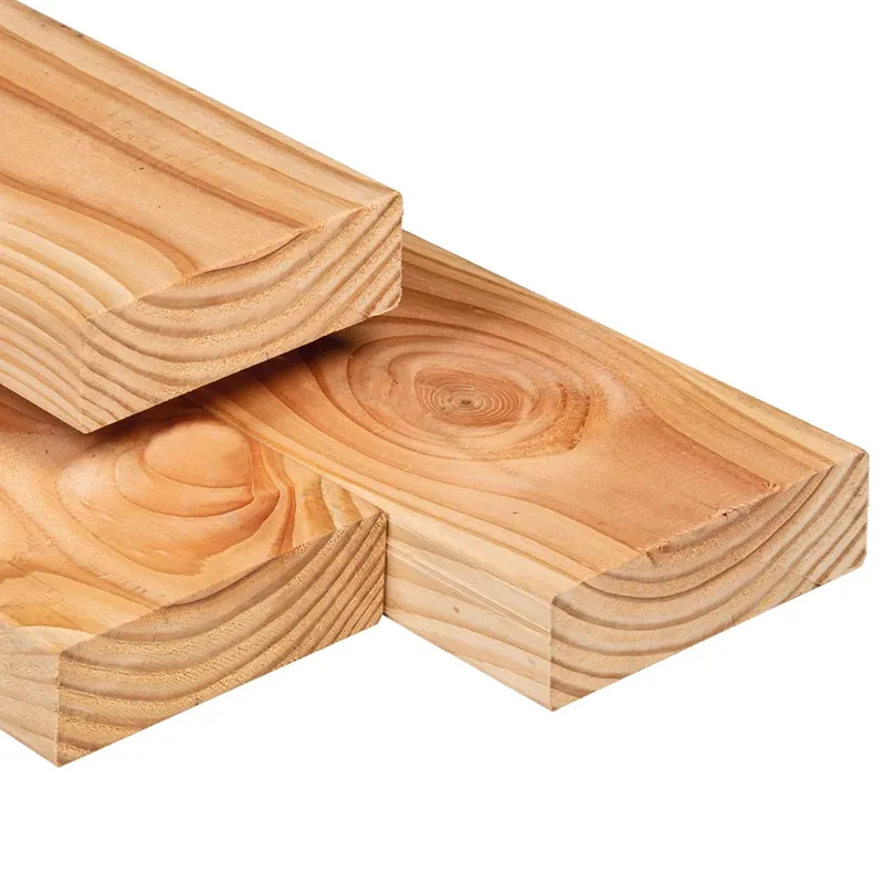 Douglas Ligger 65 x 210 mm (6.5 x 21 cm) Geschaafd Ronde Hoeken - 500cm Tijdelijk Beschikbaar