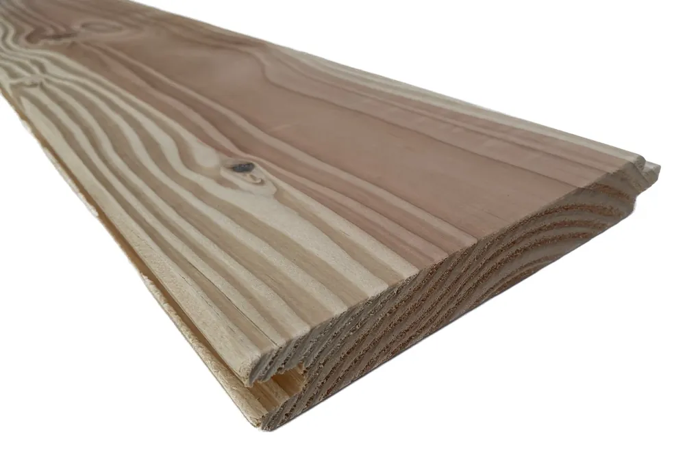 Douglas Blokhutprofiel 28mm | Blokhut Planken 2.8x19.5cm - Douglas blokhutprofiel 2.8x19.5x500cm Weekendaanbieding