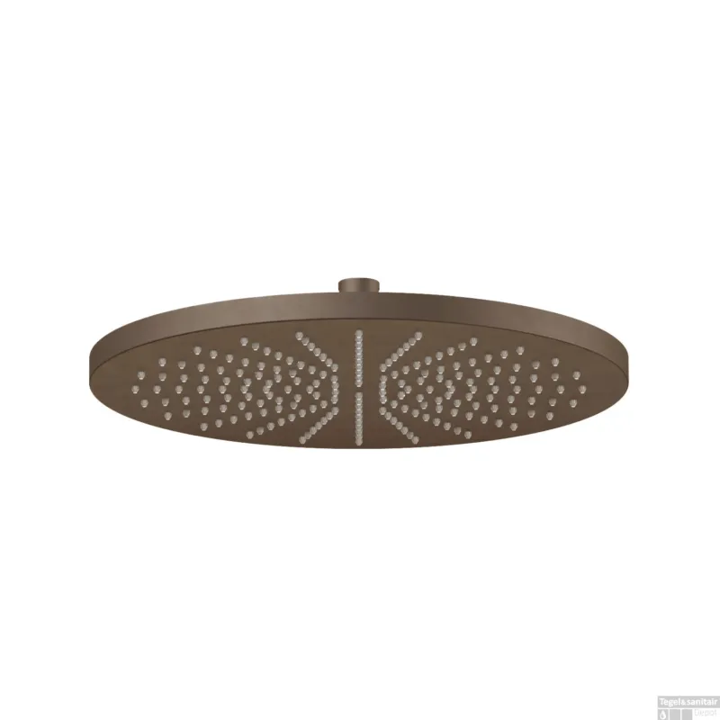Hoofddouche Hotbath Cobber Opbouw 30 cm Verouderd Messing Living Colours Beperkte Voorraad