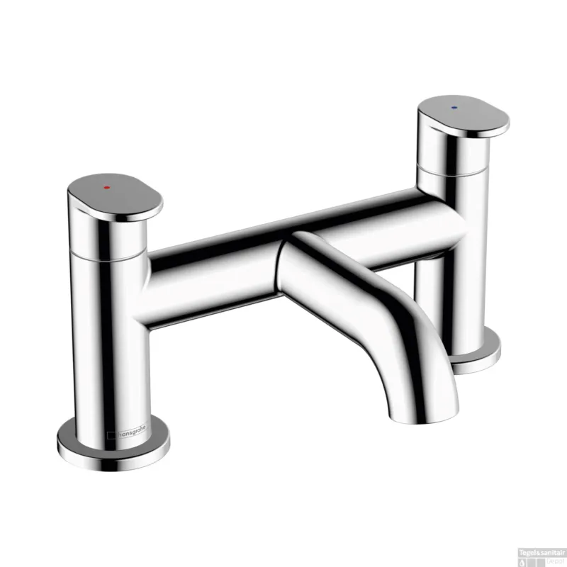 Voordeelprijs Badrandmengkraan HansGrohe Vernis Blend 2-gats Chroom