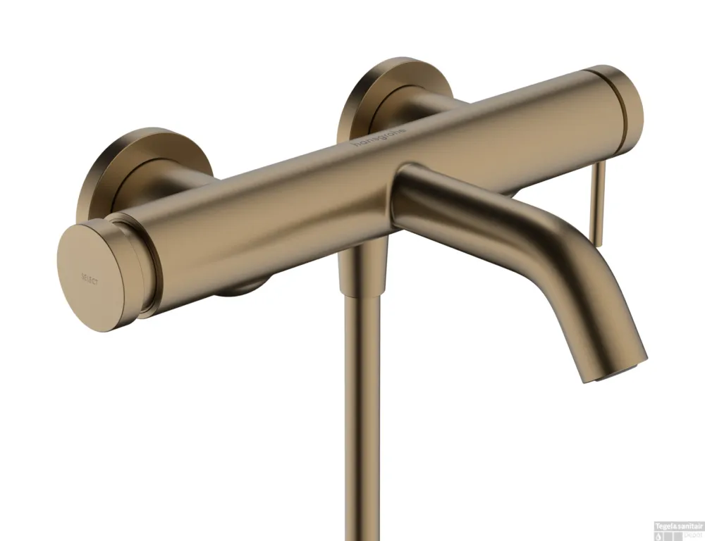Hansgrohe Tecturis S ééngreeps badmengkraan opbouw, Brushed Bronze Beperkte Voorraad