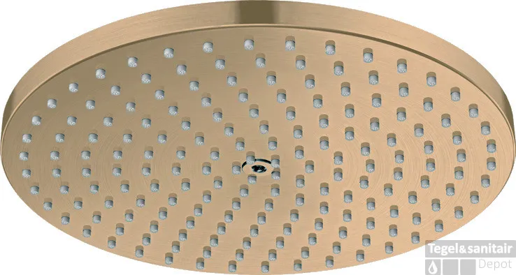 Hansgrohe Raindance S hoofddouche 240 1jet PowderRain, Brushed Bronze Must-Have