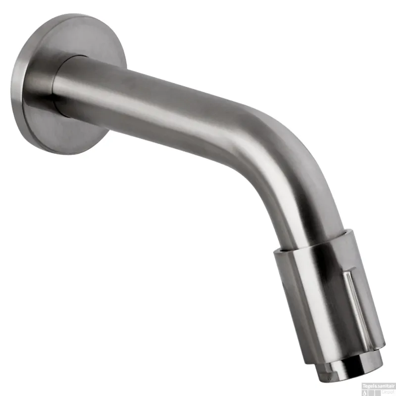 Op = Op Fonteinkraan Differnz Mix Inbouw 11 cm Gunmetal