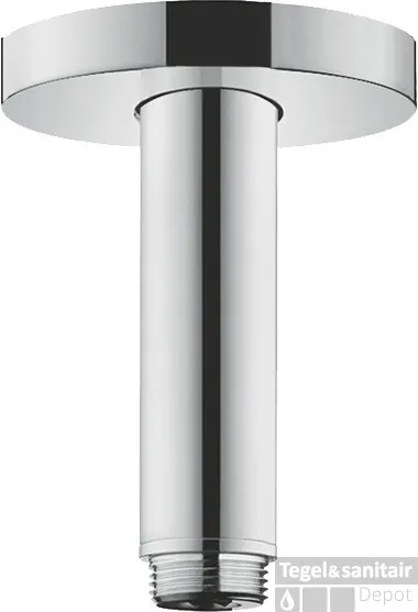 Hansgrohe plafondbevestiging S 100 mm, chroom Lage Prijs