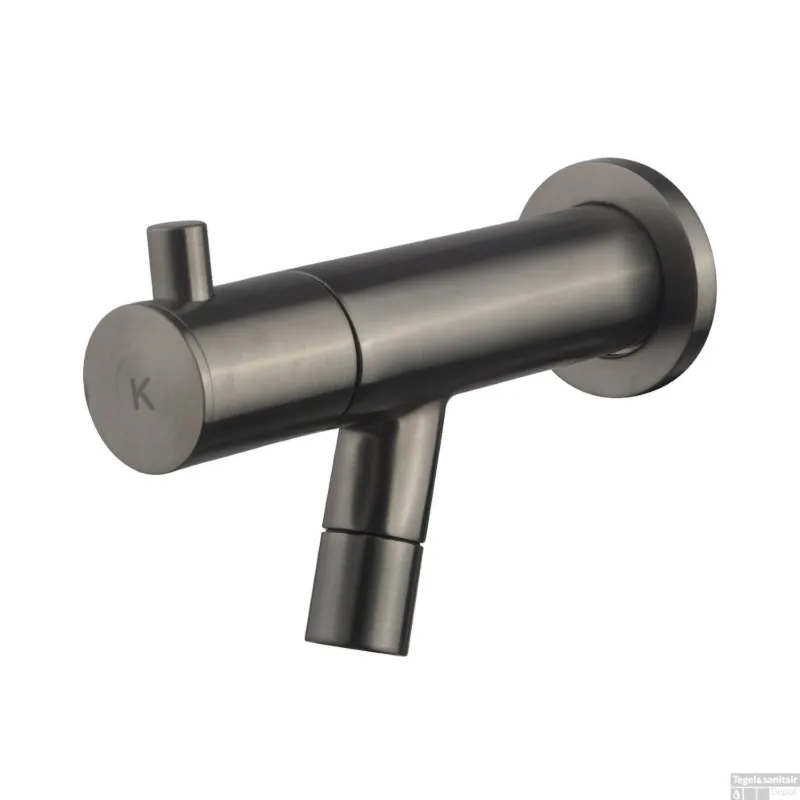 Weekendaanbieding Inbouw Toiletkraan BWS Cemal Fonteinkraan Met Keramisch Binnenwerk Gunmetal