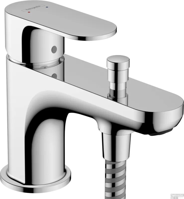 Hansgrohe Rebris S ééngreeps bad- en douchemengkraan Monotrou met 2 doorstroomhoeveelheden, chroom Dagaanbieding
