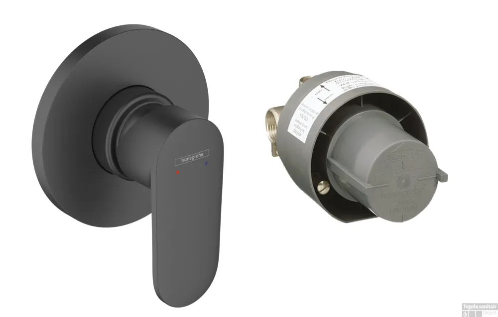 Hansgrohe Vernis Blend douchemengkraan complete set inbouw, mat zwart Betrouwbaar