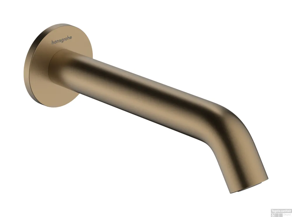 Hansgrohe Tecturis S baduitloop, Brushed Bronze Rechtstreeks Van De Fabrikant