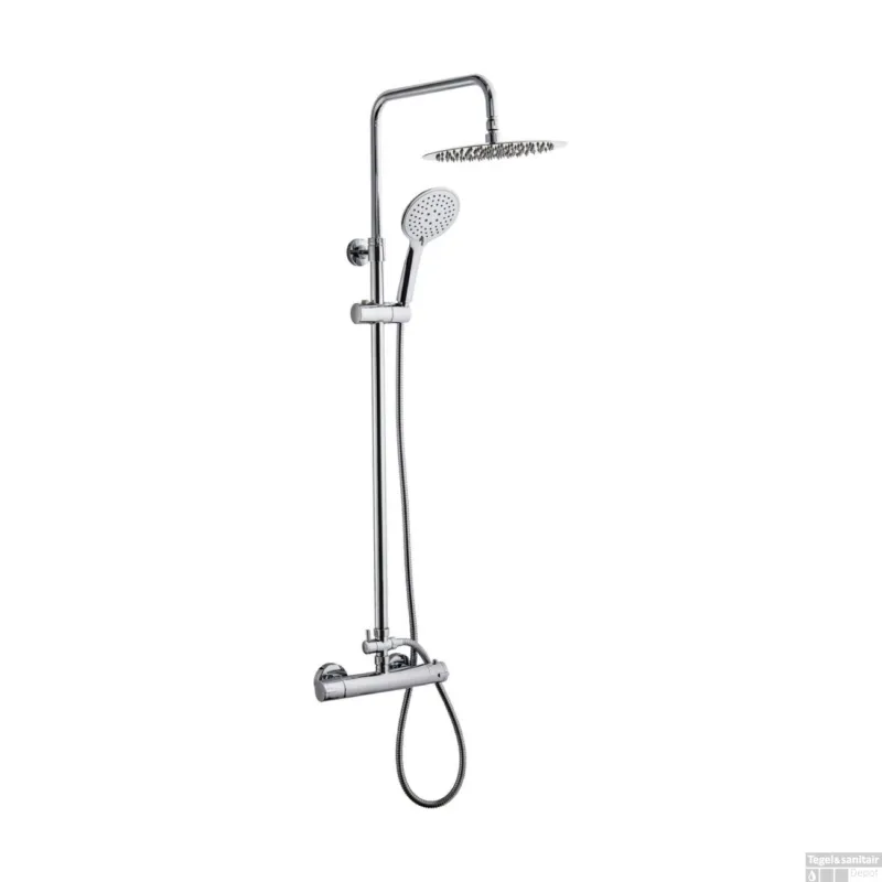 Korting Regendouche Thermostatisch VM Cocoon Chroom (met handdouche)
