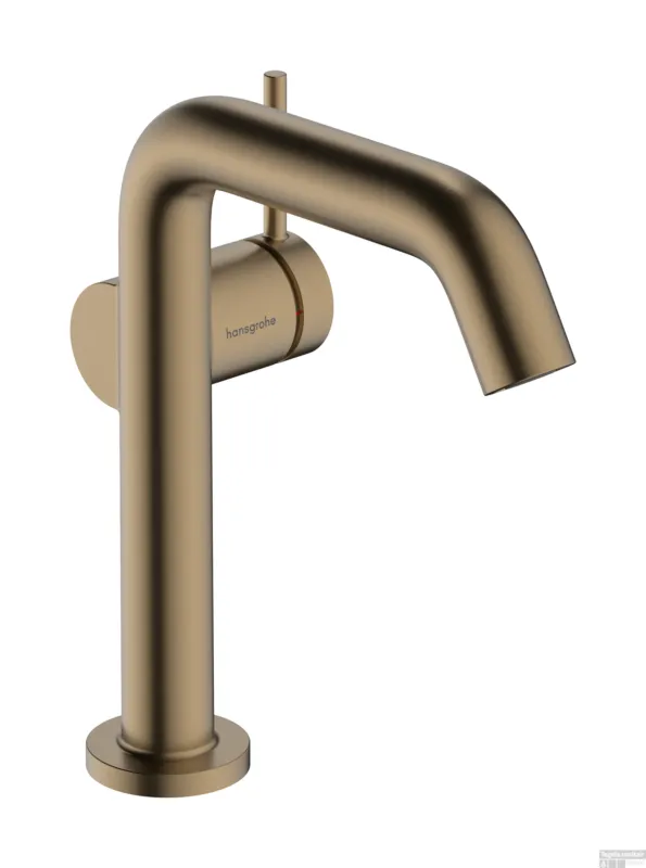 Koop Vandaag Hansgrohe Tecturis S ééngreeps wastafelkraan 150 Fine CoolStart met afvoerplug, Brushed Bronze