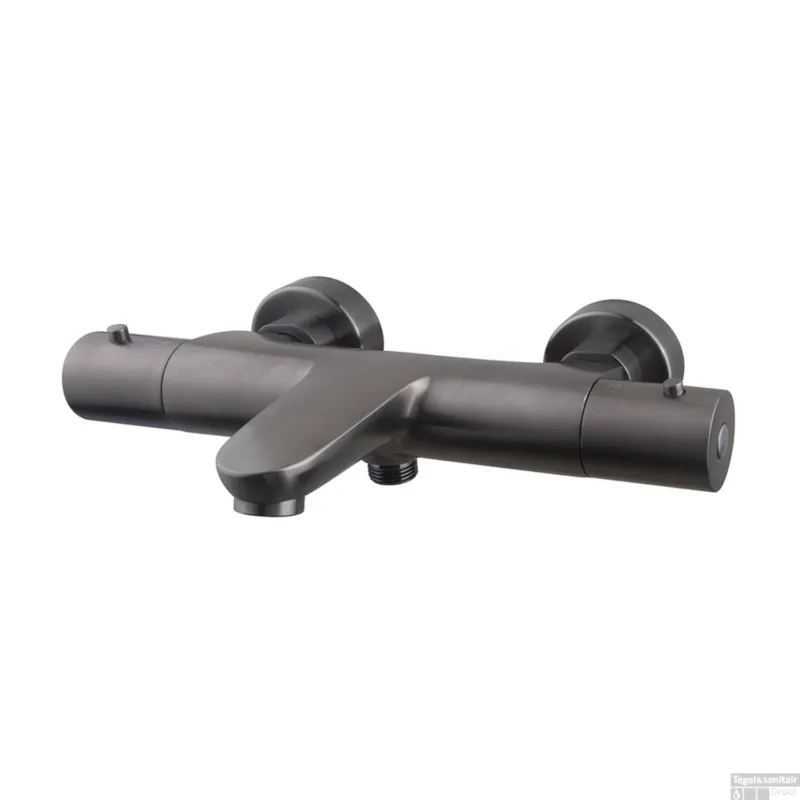 Opbouw Badthermostaat Wiesbaden Caral Gunmetal Goedkoop