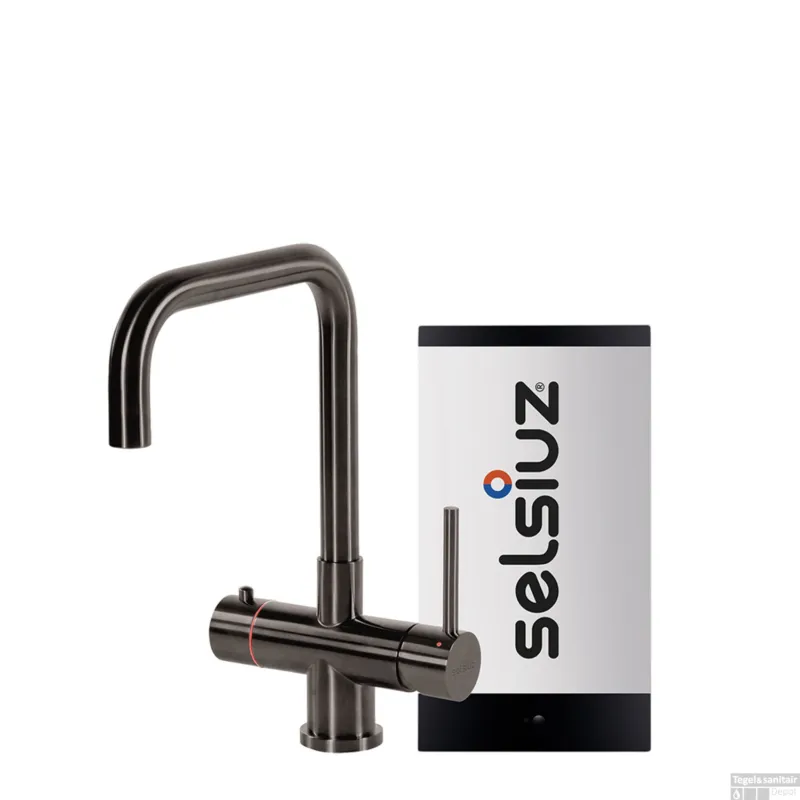 Kokendwaterkraan Selsiuz Steel Haaks Gun Metal Inclusief Single Boiler Fabrieksprijs