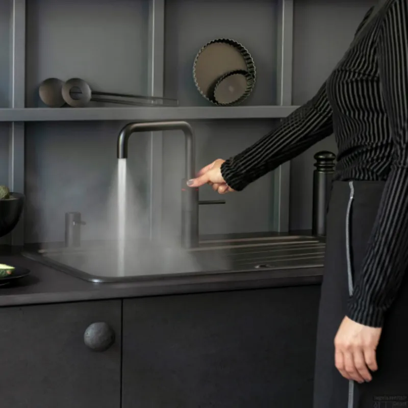 Lage Prijs Quooker Fusion Square Keukenmengkraan Zwart