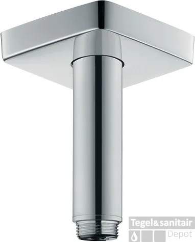 Hansgrohe plafondbevestiging E 100 mm, chroom Voordeelprijs