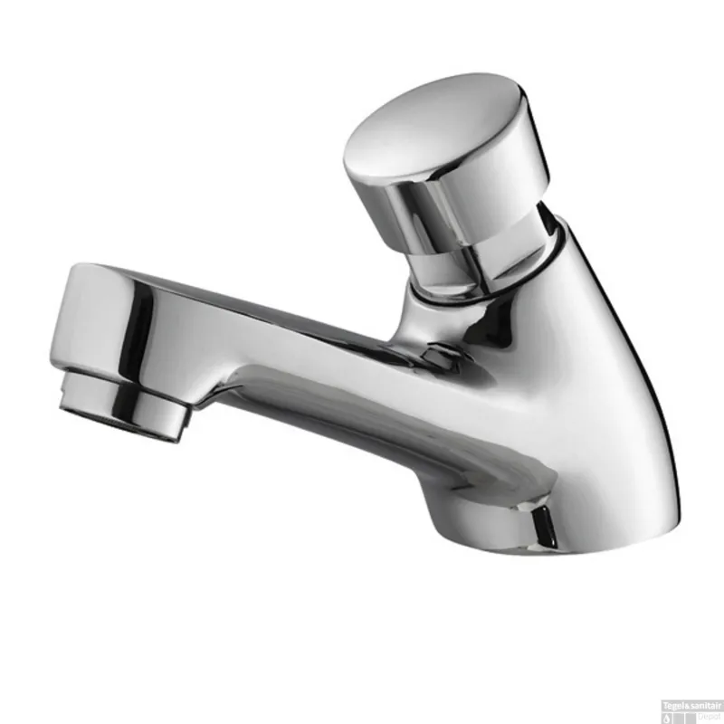 Toiletkraan Best Design Delay Staand Zelf sluitend Chroom Bestseller