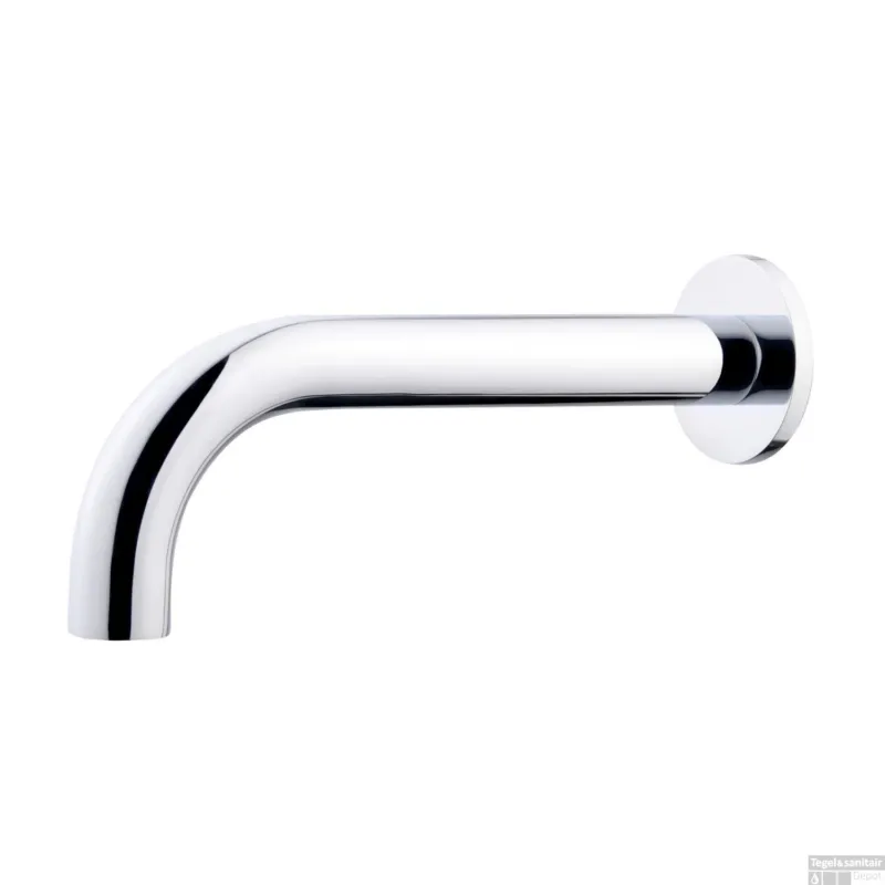 Gratis Retour Inbouw baduitloop 20cm 1/2‘chroom Caral rond