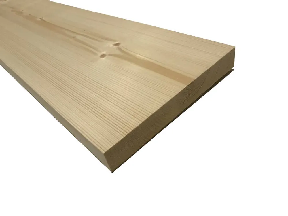Vuren Plank 28x195 mm (2.8 x 19.5 cm) Geschaafd - Vuren 2.8x19.5x420cm Alleen Vandaag