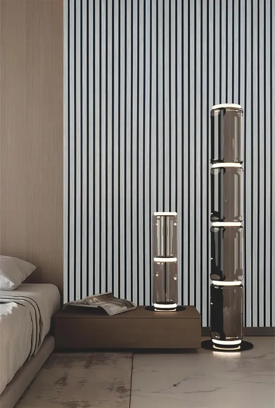 Betrouwbaar Akoestische wandpanelen - 280 x 60 cm - Grijs Eiken - Lattenwand - Akupanel - 3 Zijdig houtfineer
