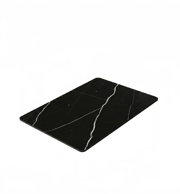 Express Levering Marmeren wandpaneel plaat - Marmo Nero - 280 x 122 x 0.5cm