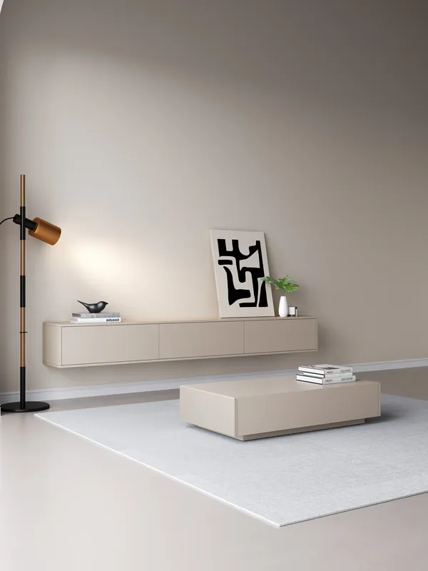 Tijdelijk Beschikbaar TV meubel 180cm - URBAN Exclusive Collection - Japandi Beige