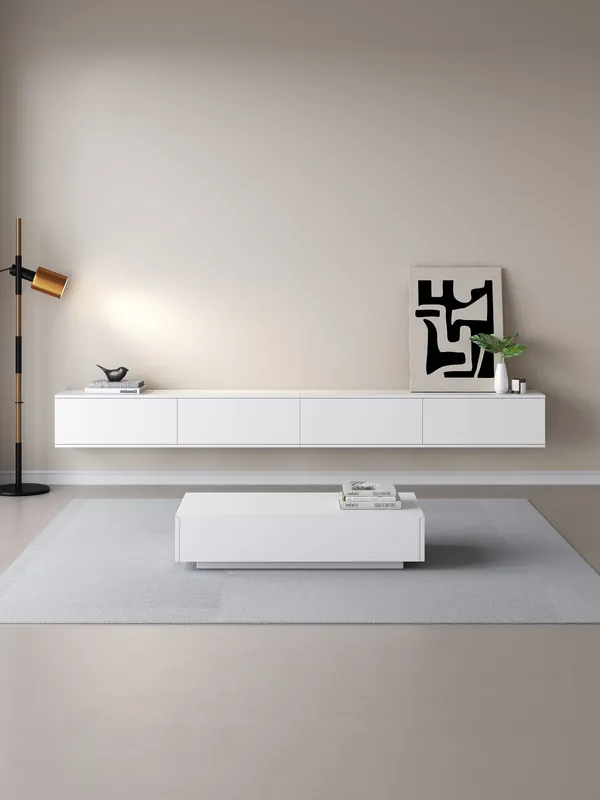TV meubel 300cm - URBAN Exclusive Collection - Wit mat Bestel Nu