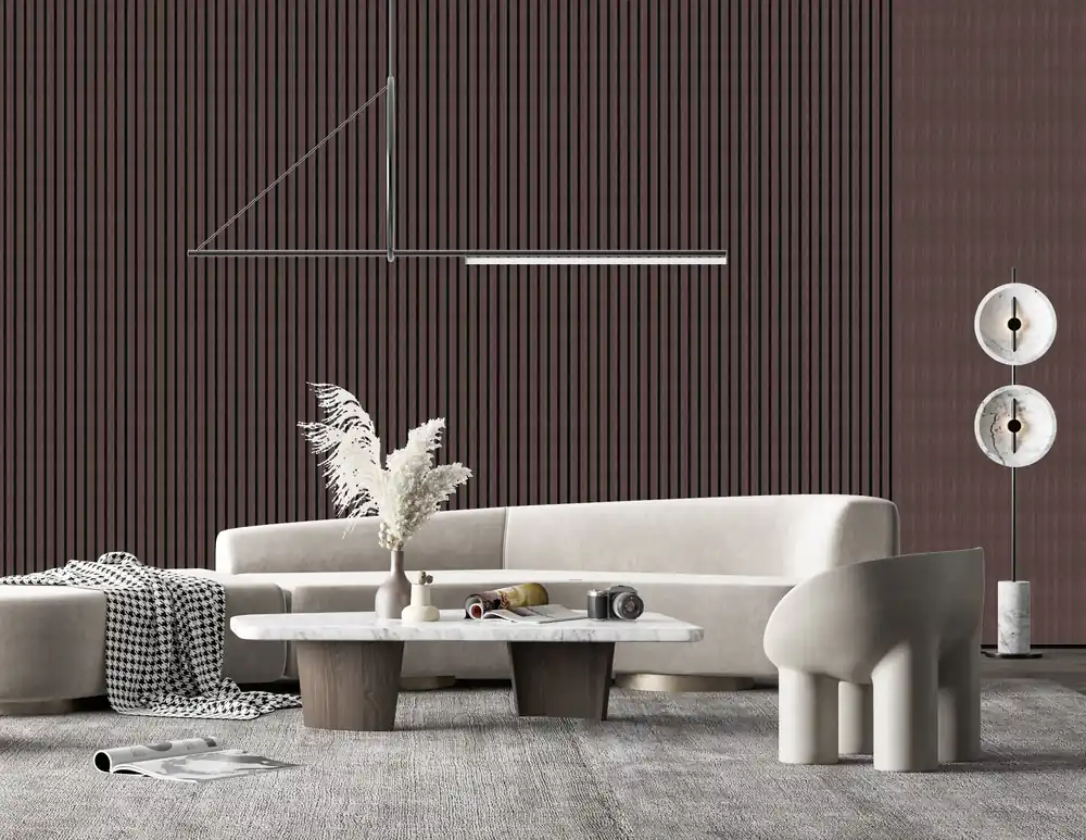 Beperkt Aanbod Decor Paneel – Gerookt Eiken – Akoestisch Wandpaneel – 280 x 60 cm