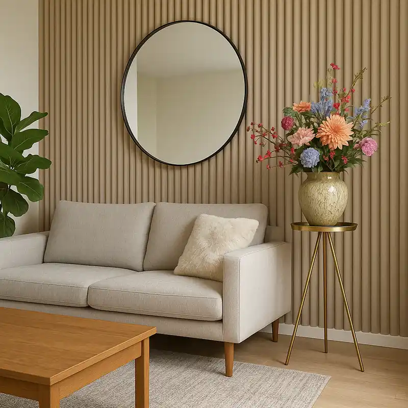 Suède Akoestisch Wandpaneel – Desert Taupe – 280 x 60 cm Koop Vandaag