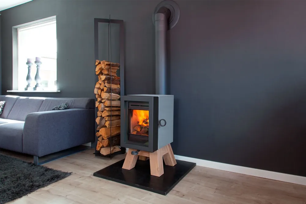 Wanders Oak Concrete houtkachel Uitverkoop