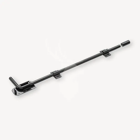 Grondgrendel zwart | 60 cm Op = Op