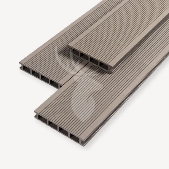 Beperkt Aanbod Duofuse vlonderplank Ribbel | Stone Grey | 16,2 cm