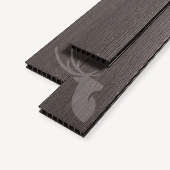 Must-Have Duofuse vlonderplank Houtnerf | Graphite Black | 16,2 cm