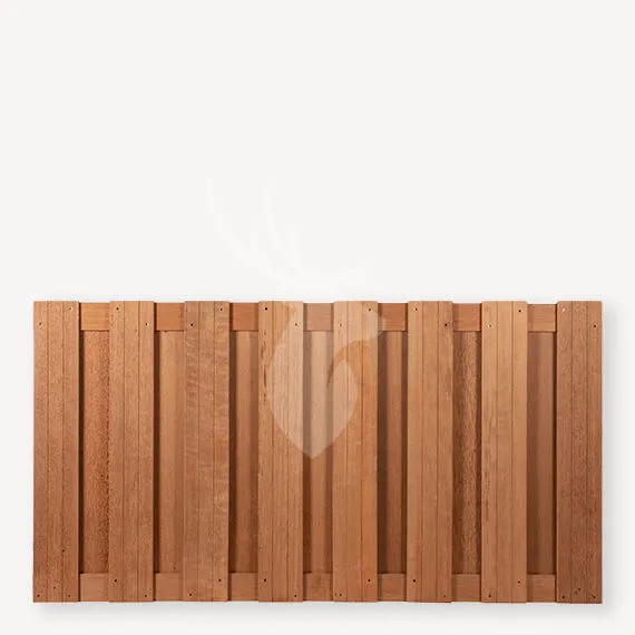 Tuinscherm Naarden 15+3 | hardhout | 180x180 cm Lage Prijs