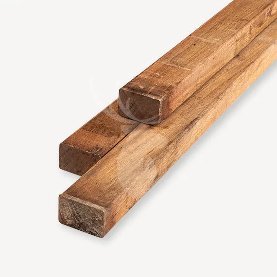 FSC 100% Hardhouten balk | ang. verm. | 4,5x7 cm | 200 cm Beperkt Aanbod